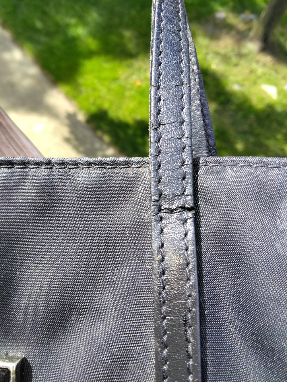 Fendi Black Satchel with Gold FF Plaque - Picture 7 of 13